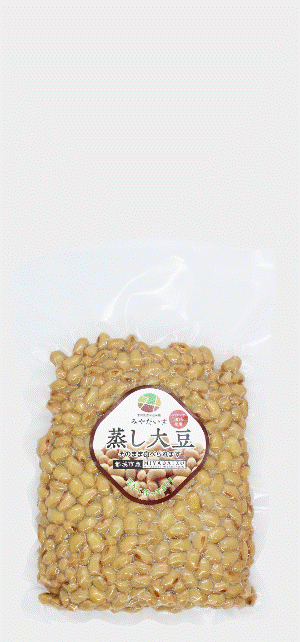 蒸し大豆500g